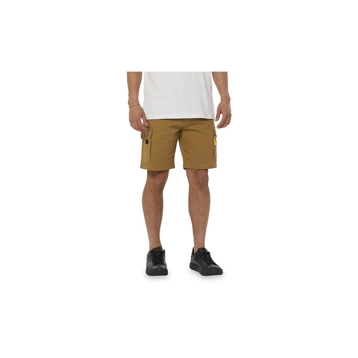 Caterpillar Men's Foundation Cargo Shorts Brown CAT-57319